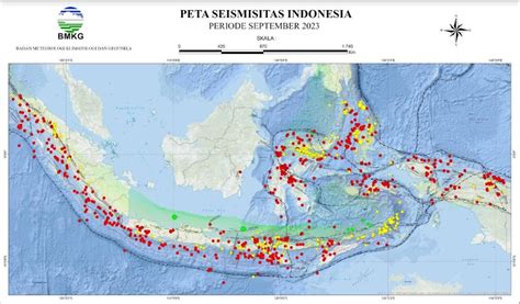 862 Kali Gempa Guncang Wilayah Indonesia Selama September Tertinggi M6