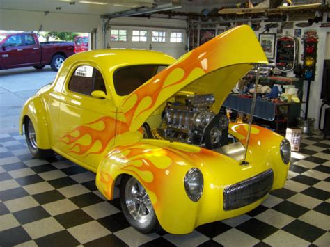 1941 Willys Coupe Blown Hemi For Sale