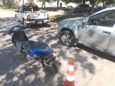 Motociclista Lesionado En Un Accidente En Morteros Radio Estaci N