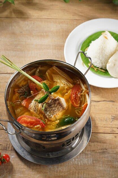 Premium Photo Ikan Kuah Asam Or Sour Fish Soup