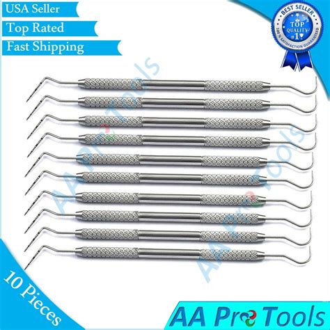 Dental Examination William Perio Probe Explorer Double Ended 10pcs