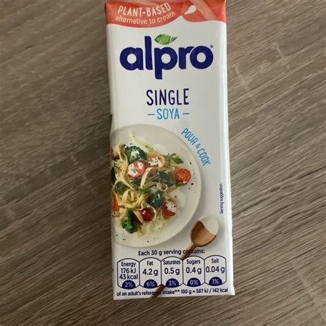 Alpro Single Soya Cream Review Abillion