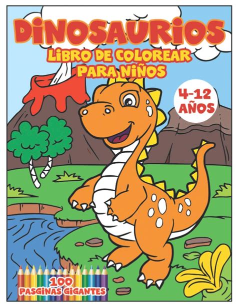 Buy Dinosaurios Libro de Colorear para niños de 4 a 12 años Mi gran