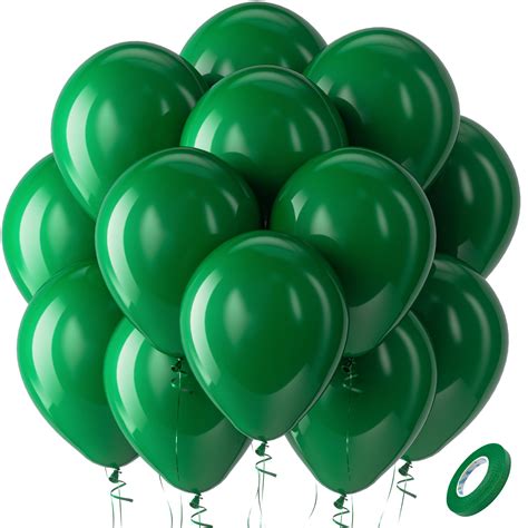 Buy Bezente Green Balloons Latex Party Balloons Pack Inch