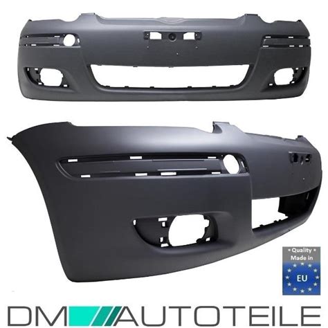 Toyota Yaris Front Bumper 03 05 Primed With Holes For Fog Lights