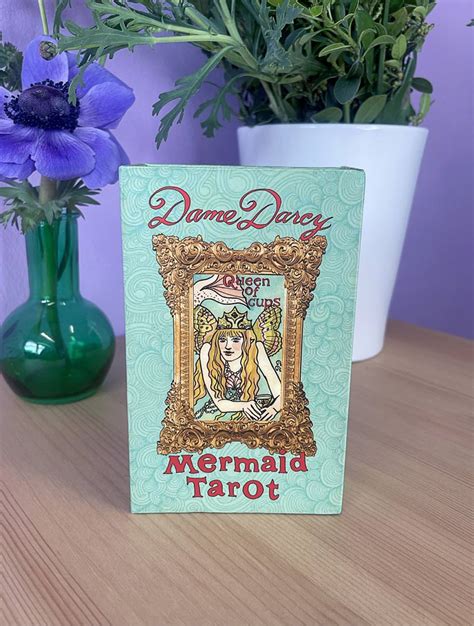 Mermaid Tarot Gold Edition By Dame Darcy Skygardentarot