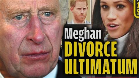 Shock Charles Stunned As Meghan Proposed M For A Divorce