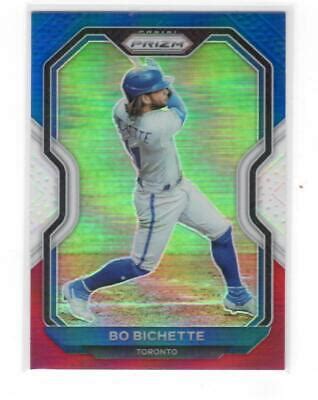 2021 Panini Prizm Red White And Blue Prizm 158 Bo Bichette Blue Jays