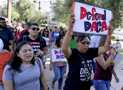 Trumps Decision To Rescind Daca Sparks Protests Across The Country