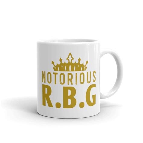 The Notorious Rbg Coffee Mug Ruth Bader Ginsburg Ceramic Cup I Dissent