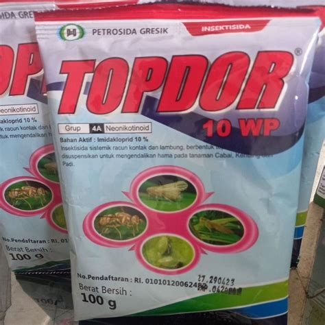 Jual Insektisida Topdor Wp Gram Shopee Indonesia