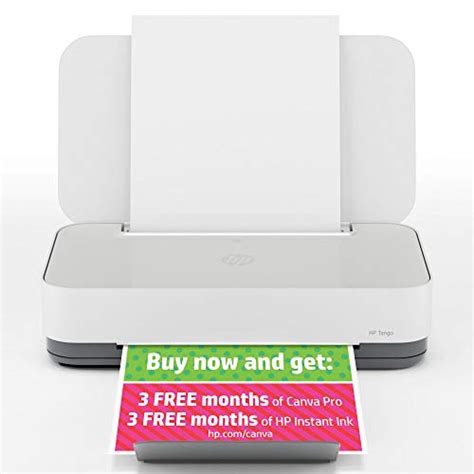 HP Tango Smart Wireless Printer – Mobile Remote Print, Scan, Copy, HP Instant Ink, Works with ...