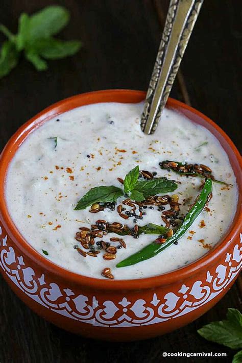 Cucumber Raita For Biryani And Pulao Cooking Carnival