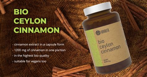 Bio Ceylon Cinnamon Vanavita Gymbeam