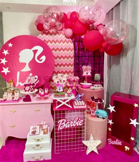 80 Fotos De Festa Da Barbie Para Meninas Que Amam O Mundo Cor De Rosa