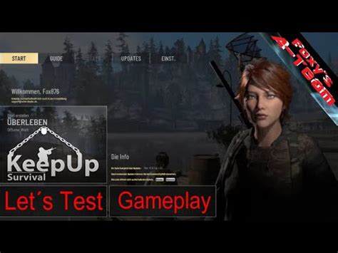 KeepUp Survival Deutsch Lets Test Gameplay Kann ich Überleben