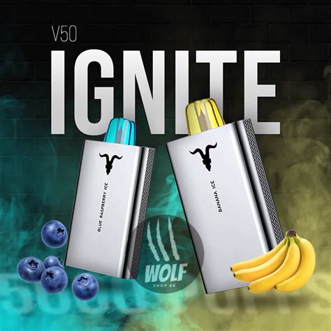 Ignite V Puffs Pod Descart Vel Mah Wolf Shop Brasil