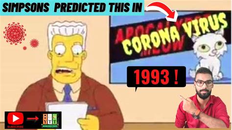 The Simpsons Predicted The Corona Virus Simpsons Cartoon Predicted