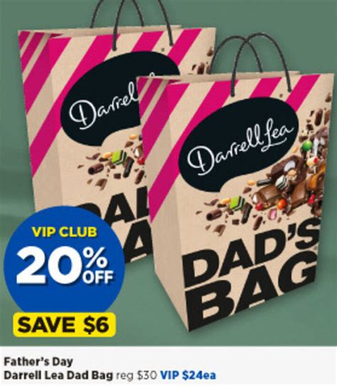 Darrell Lea Dad Bag Offer At Spotlight