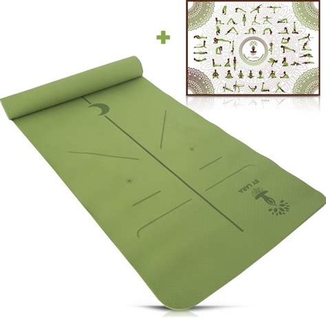 By Lara TPE Yoga Mat Milieuvriendelijke Yoga Mat Eco Yoga Mat