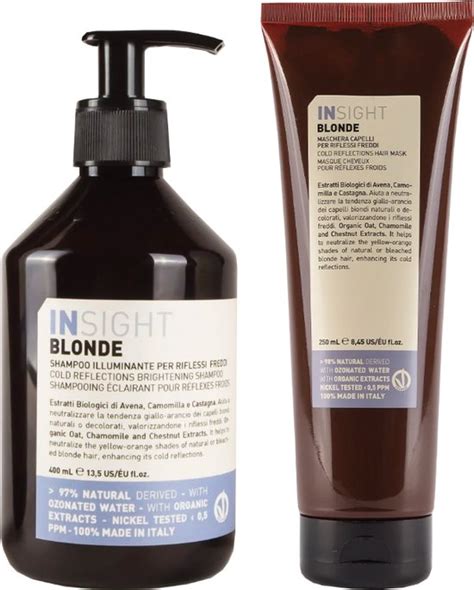 Insight Blonde Cold Reflections Set Ml Bol