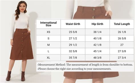 Amazon Allegra K High Waist Skirts For Women S Button Front Belted