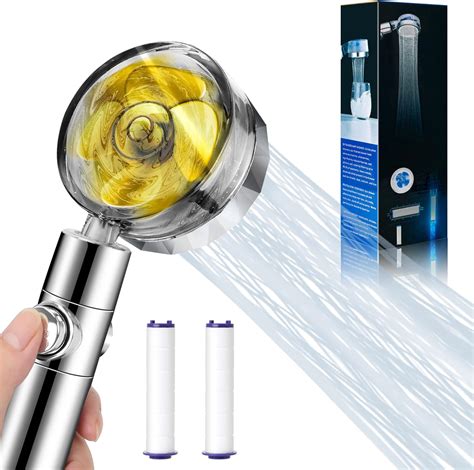 High Pressure Shower Head With Handheld Spray For Low Water Pressure