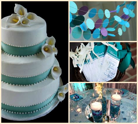 A Marriage of Passion & Style: Teal Ribbon, Teal Wedding