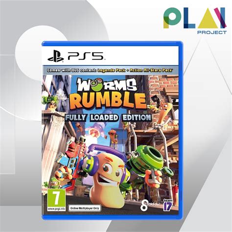 Ps5 มือ1 Worms Rumble Fully Loaded Edition Playstation5 เกมps5