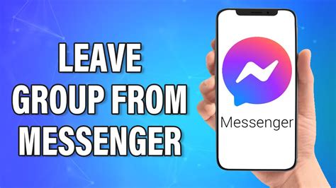 How To Leave Group Chat In Messenger 2022 Exit From Facebook