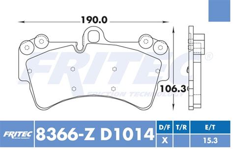 BALATA DISCO DELANTERA AUDI Q7 2007 2015 VOLKSWAGEN TRUCK TOUAREG 2004