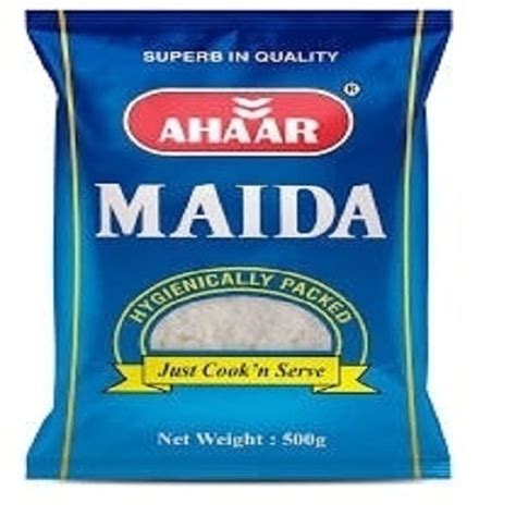 A Grade 100 Pure Hygienically Packed Maida Flour Net Weight 500g