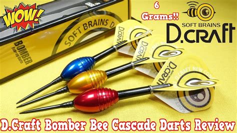 Dcraft Bomber Bee Cascade Darts Review Egg Shaped Darts Youtube