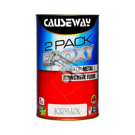 Causeway Epoxy 2 Pack Floor Paint White 1kg