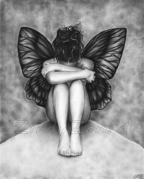 Sad Fairy On Pinterest Gothic Fairy Tattoo Fairies Tattoo And