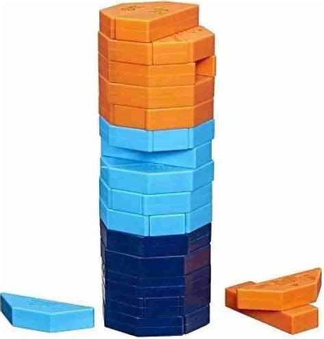 Maha Shakti Timber Tower Tumbling Game For Kids And Adults Wood Color