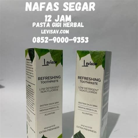 WA 0852 9000 9353 EFEKTIF LEVISAV Pasta Gigi Herbal Dan Hpai Di Cihapit