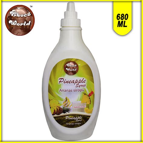 Pineapple Syrup 680 Ml Choco World