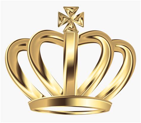 Outstanding Crown Clip Art - King Crown Gold Clipart, HD Png Download , Transparent Png Image ...