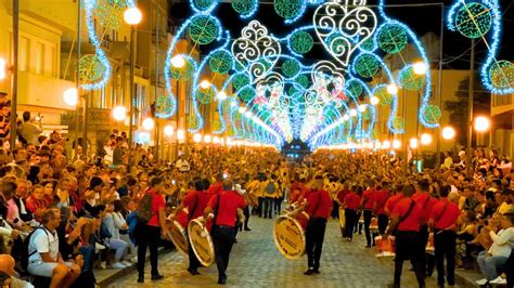 Parade Of Drum Groups And Big Heads Festas Da Agonia 2023 In Viana Do