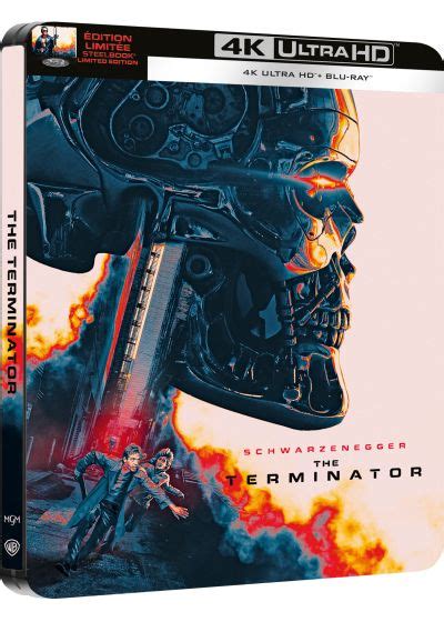 Dvdfr Terminator 4k Ultra Hd Blu Ray Boîtier Steelbook Limité 4k Uhd