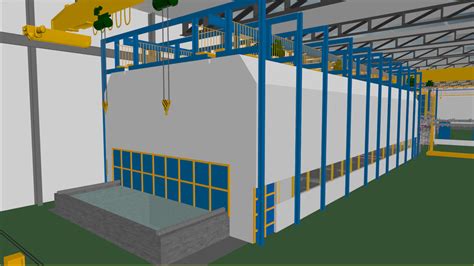 Circle Type Professional Hot Dip Galvanizing Equipment For Galvanizing Steel Parts