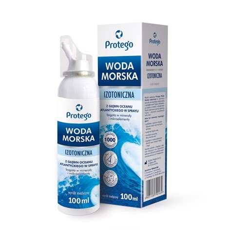 Protego Woda Morska Baby Spray Do Nosa Ml Cena I