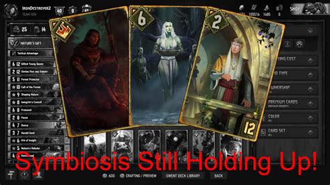 Symbiosis Nature S Gift Is Great Gwent Scoia Tael Deck Profile