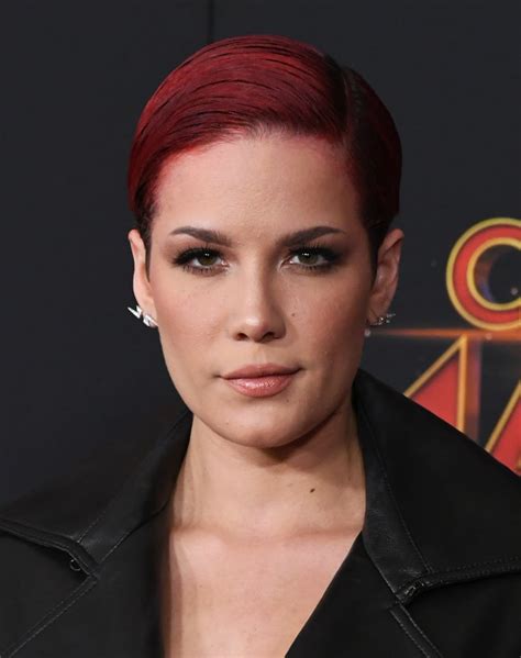 Halseys Red Pixie Best Celebrity Haircuts 2019 Popsugar Beauty Uk