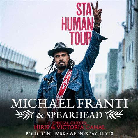 Michael Franti Spearhead Stay Human Tour Hey Rhody Media Co