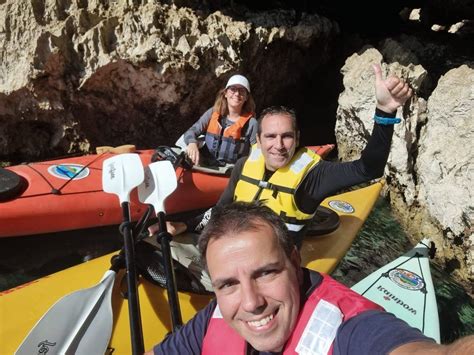 Travesía en kayak Cantal del Rincón de la Victoria Sociedad