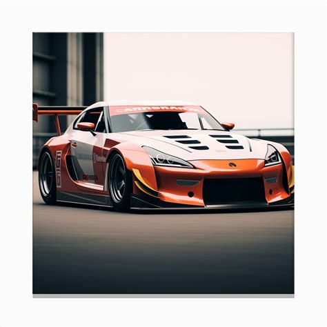 Subaru Brz Canvas Print By Neillaw08 Fy