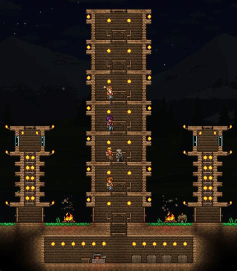 I Started Playing Terraria Recently Heres My Base So Far Rterraria