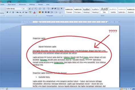 Cara Mudah Menghilangkan Garis Merah Di Microsoft Word Akurat